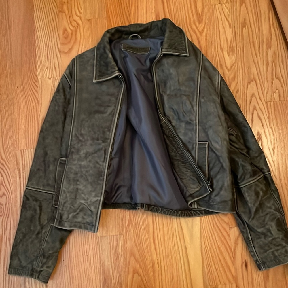 in my element leather jacket